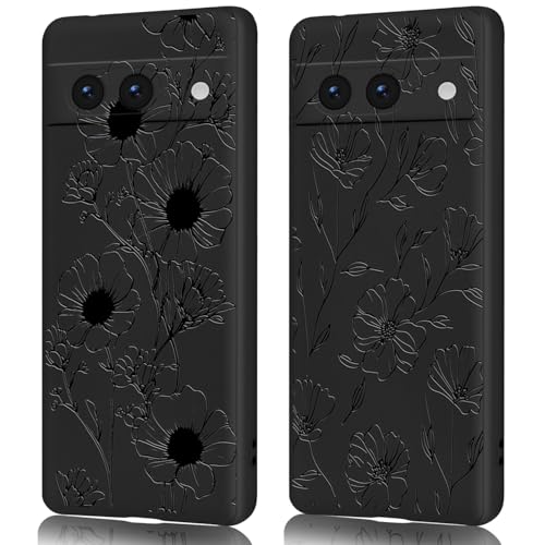 Coque Google Pixel 8A antichoc à fleurs pour protéger votre téléphone en voyage
