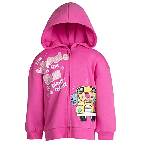 CoComelon JJ Fleece Zip Up Hoodie Infant to Toddler2
