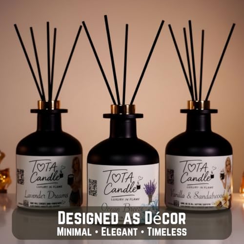 Difusor de varillas TOTA 250ml Oud y Ámbar miniatura 6