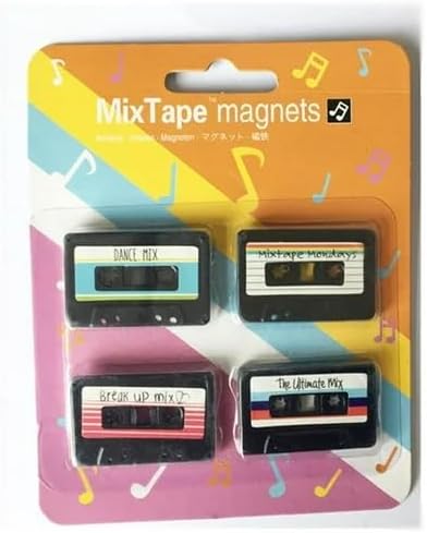 4 imanes de vinilo para nevera y nevera con imán de música, adhesivo magnético fuerte para manualidades, cocina, oficina, pizarra, gabinete,