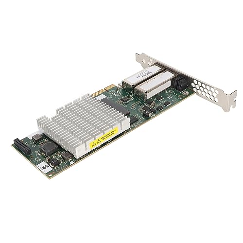 Adaptador de Red para Servidor, Puerto 10Gbps PCIe x8 Ethernet con SFP+, tarjeta de red con checksum, offload, VLAN, tramas jumbo de 9KB, IPv6 y LED indicador miniatura 3