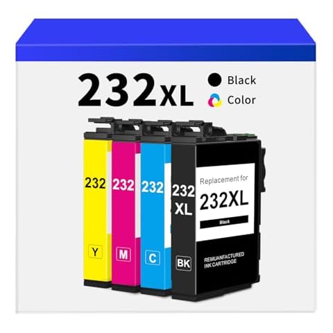 myCartridge SUPRINT 232 Ink Cartridge Replacement for Epson 232XL Cover