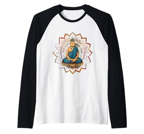 Meditationsmandala, hinduistisch, spirituell, buddhistisch, Zen Buddha Raglan