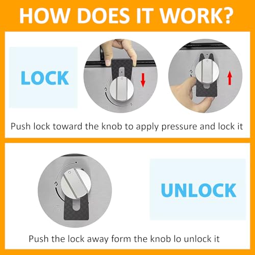 6 Pack Silicone Stove Knob Locks for Child Safety, Stove Knob Safety Covers Baby Safety Products, Baby Proof Door Knob Covers Fogon de Gas Kid Kitchen, Baby Door Lock Oven Knob Covers for Child Safety