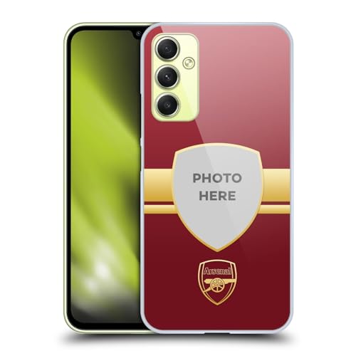 Coque rigide Samsung Galaxy A34 5G Arsenal FC avec finition rouge et or