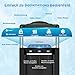 COSTWAY 3 in 1 Wasserspender Eiswürfelmaschine mit heißes/kaltes Wasser, Eiswürfel in 10min, Eismaschine 3L Wassertank, Eiswürfelbereiter 19kg/Tag für Zuhause, Büro