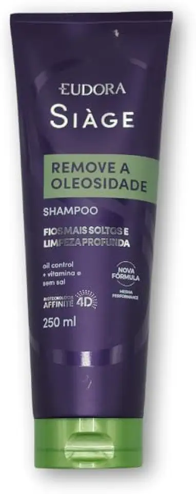 Eudora, EUDORA SIAGE SHAMPOO REMOVE A OLEOSIDADE 250ml