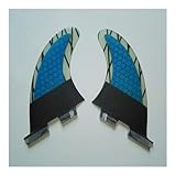 feiyu g360 test  PAKLIF Surfbrettflossen Surfbrett Fin for Box G3 G5 G7 Surf Finnen mit Fiberglas Honey Comb Material for Surfen Blau für Longboard, Surfboard & Paddleboard (Color : 2PCSG3)