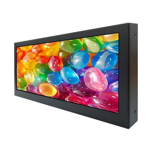 Image of VSDISPLAY 10.3 inch 1920x720 LCD Monitor with USB H /D Video Input | Stretched Bar Display,850 Nits High Brightness,for PC Computer Laptop Secondary Screen