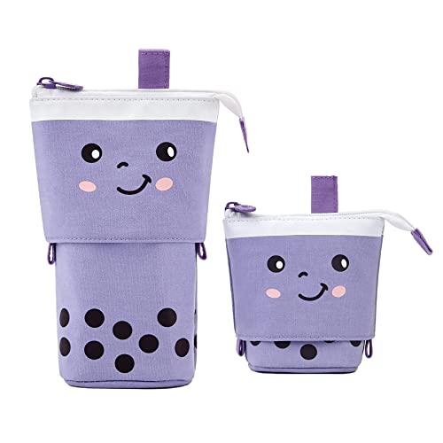 YeahBoom Federmäppchen Reißverschluss,2-in-1 Schlampermäppchen und...