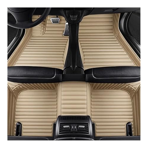 Tapis de sol pour X5 F15 2014 accessoires intérieurs de luxe avec revêtement à rayures