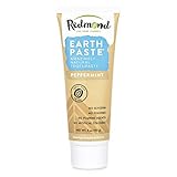 Redmond Earthpaste - Natural Non-Fluoride Toothpaste- Peppermint (3 pack- 3 x 4 Ounce Tube)