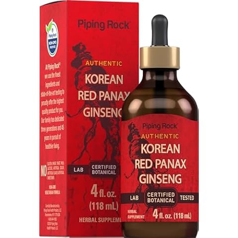 Piping Rock Korean Red Ginseng Extract Cover