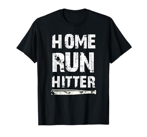 Home Run Hitter Baseball Fan Gift T-Shirt