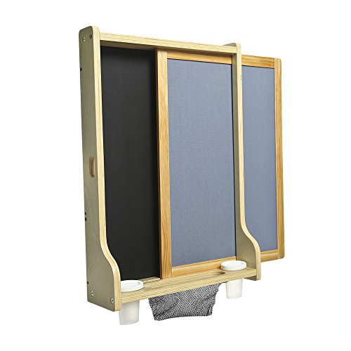 Little Partners Learn N’ Share Easel, Art and Education Add-on Attachment for The Learning Tower (Improved) (Natural)