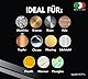 Lux Metal Polierpaste Weiß 350 g Fein Schleifpaste für Spiegelnden Glanz auf Edelstahl, Aluminium, Eisen, Messing, kunststoff Chrom Holz Marmor und Weitere Metall - Perfekt zum Polieren von Messern
