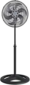 Ventisol Ventilador de Coluna Oscilante, Turbo 6 Pás Premium, Preto, 40cm, 220V