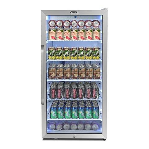 Whynter CBM-815WS Stainless Steel Merchandiser Superlit Door and Lock Cover