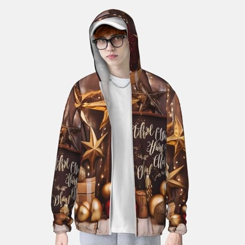 Men's Sun Protection Shirts Merry Christmas and Happy New Year Long Sleeve Sun Shirt for Fishing Running3