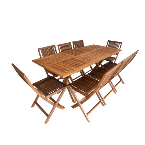 La Mejor review de Comedor de madera para exterior más recomendados. 6 Imagen adicional