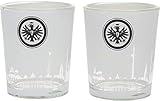 2-er Set Eintracht Frankfurt Windlicht 2er-Set original Fanartikel Deko für jeden SGE Fan