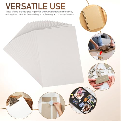 Cartón aglomerado A4 Cabilock de 20 hojas gruesas para manualidades y proyectos de scrapbooking 7