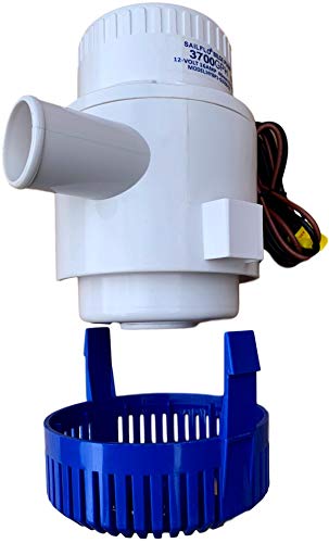 SAILFLO.US 3700 GPH 12v Submersible Electric Boat Plumbing Bilge Pump 1 1/2 Outlet