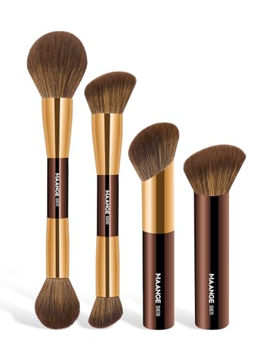 MAANGE 4 PCS Double-Ended Brush Set