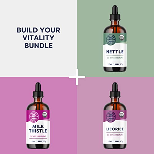 Vimergy Usda Organic Ashwagandha Liquid Extract, 57 Servings –Stress Supplement Drops – Adaptogen - Supports Cognitive Function – Sleep Support – Alcohol-Free, Non-Gmo, Vegan & Paleo Friendly (115 Ml) #TOP4