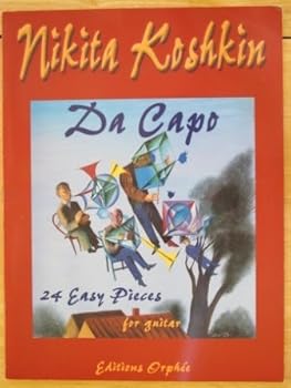 Sheet music Da Capo 24 Easy Pieces for Guitar Book