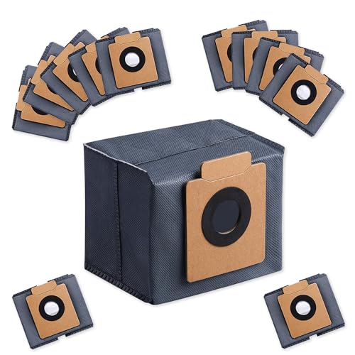 GANGXUN eʃ_XgobO Eufy Clean X8 Pro/X10 Pro Omni Robot Vacuum Self-Empty Stationp ĝČpobOANZT[p[c (ubN, 12pbN)