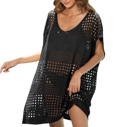 Couverture de vacances grande taille : robe de plage et chemise ample pour bikini