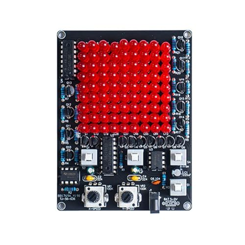 XINYIN Luces de persecución electrónicas, kits de práctica de soldadura, kits de focos LED para placa de desarrollo de computadora