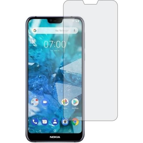 Image of Embed HD-Clear Screen Guard for Nokia 7.1 - Harder or Durable Plastic & More Impact-Resistant Than Glass, with Free Installation Kit