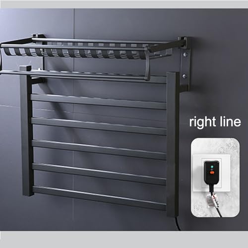 Toallero térmico de pared con control digital y repisa superior 5