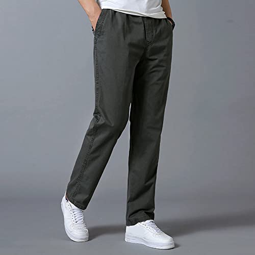 Pantalon cargo pas cher pour homme robuste avec de grandes poches latérales de rangement - 3