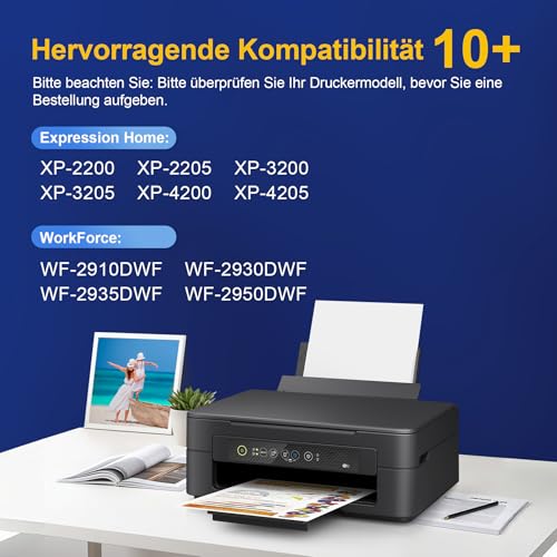 ColorKing Kompatibel mit 604XL Druckerpatronen Ersatz für Epson 604 XL – Ansicht 2