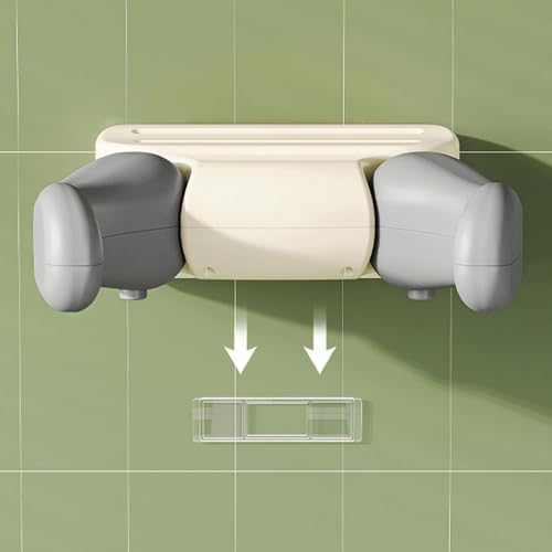 Support de douche pour bébé portable et étagère murale sans perçage - 7
