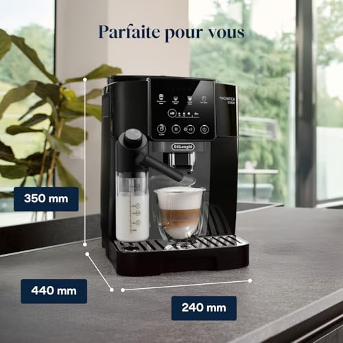 Machine à Café Grain DE'LONGHI Magnifica Start ECAM220.60.B LatteCrema 15 bar - vue 9