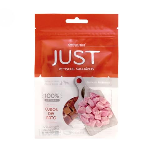 JUST Petisco Saudável - Cubos De Pato