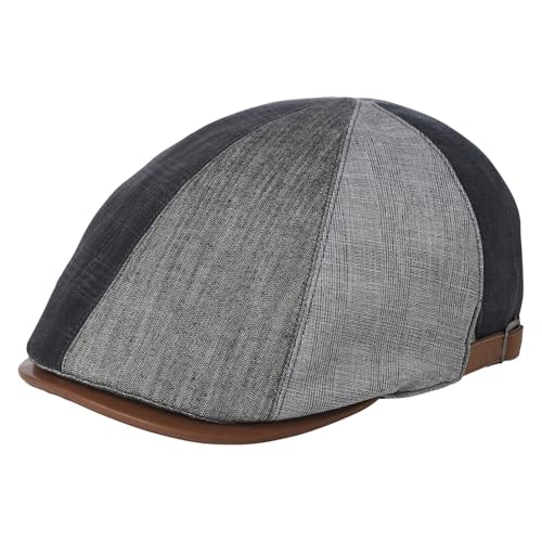 [ステットソン] 帽子 メンズ レディース LINEN PATCHWORK HUNTING（リネンパッチワーク ハンチング） SE815 ネイビー Lサイズ se815-navy-L（Amazon）