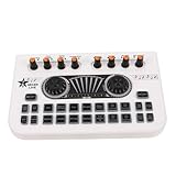 Réglages sonores numériques précis : accédez à des commandes de haute précision avec mixeur stéréo, permettant une sculpture sonore unique pour les amateurs de mixage audio dj ou de mixage audio en streaming en direct, d'équipement de doublage, de table de mixage dj