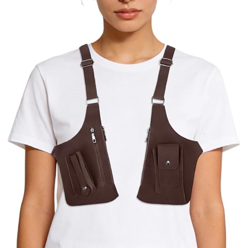 Cartera de moda tipo bolsa para axilas con correa resistente para hombres 5