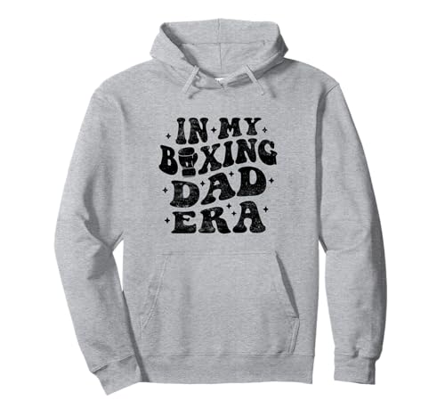 In My Boxing Dad Era Funny Boxing Dad Día del Padre Sudadera con Capucha