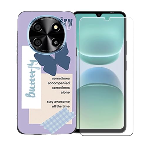 BMPNLSZ Kp Oukitel C1 Plus+HDKXɓKėpTPUیJo[AVJQVFop[یobNVF-Kp Oukitel C1 PlusɓK9dxXNb`h~XN[یJo[ LLM46