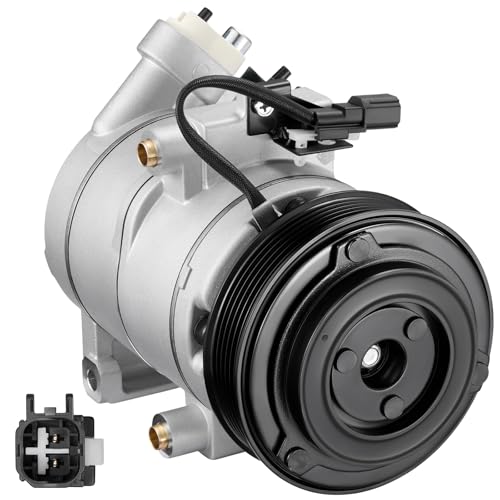 BDFHYK 8L8Z19703A Air Conditioning A/C Compressor with Clutch Compatible with Ford Escape V6 3.0L 2008 2009 2010 2011 2012, Compatible with Mazda Tribute V6 3.0L 2008-2011