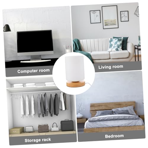 Lámpara de Mesa Cilíndrica LED Regulable con Carga USB miniatura 7