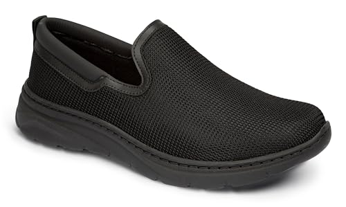 DIAN - Marsella Tex Negro 35, Zapato de Trabajo para Sanidad y Hostelería, Unisex, Transpirable y Repelente a Líquidos, Plantilla Acolchada, Suela Ultraligera, Antideslizante y Antiestática.