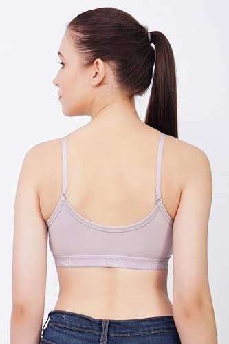 Image of Medium Impact Sports Bra for Women | Daily Use | Non-Wired | Non-Padded | Seamless Bra | Full Coverage | Suitable for Gym,Yoga,Workout
