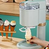 Portable Soft Serve Ice Cream Machine for Home,Automatic Soft Serve Ice Cream Maker,Countertop Softserve Ice-Cream Machine,Cafe Household Small Ice-Cream Appliance